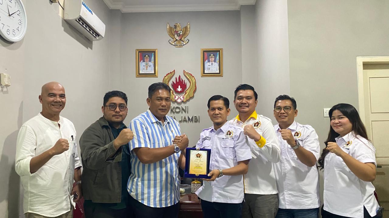 KONI Kota Jambi Sambut Hangat Audiensi PWI Pokja Kota Jambi: Sinergi Media dan Olahraga Menuju Prestasi Gemilang