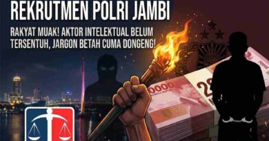 SOMASI TERBUKA PUBLIK & MANIFESTO KEADILAN: Konspirasi Keheningan di Balik Skandal Rp28 Miliar Rekrutmen Polri POLDA JAMBI