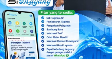 APLIKASI SI MAYANG, PELAYANAN DIGITAL UNTUK PELANGGAN